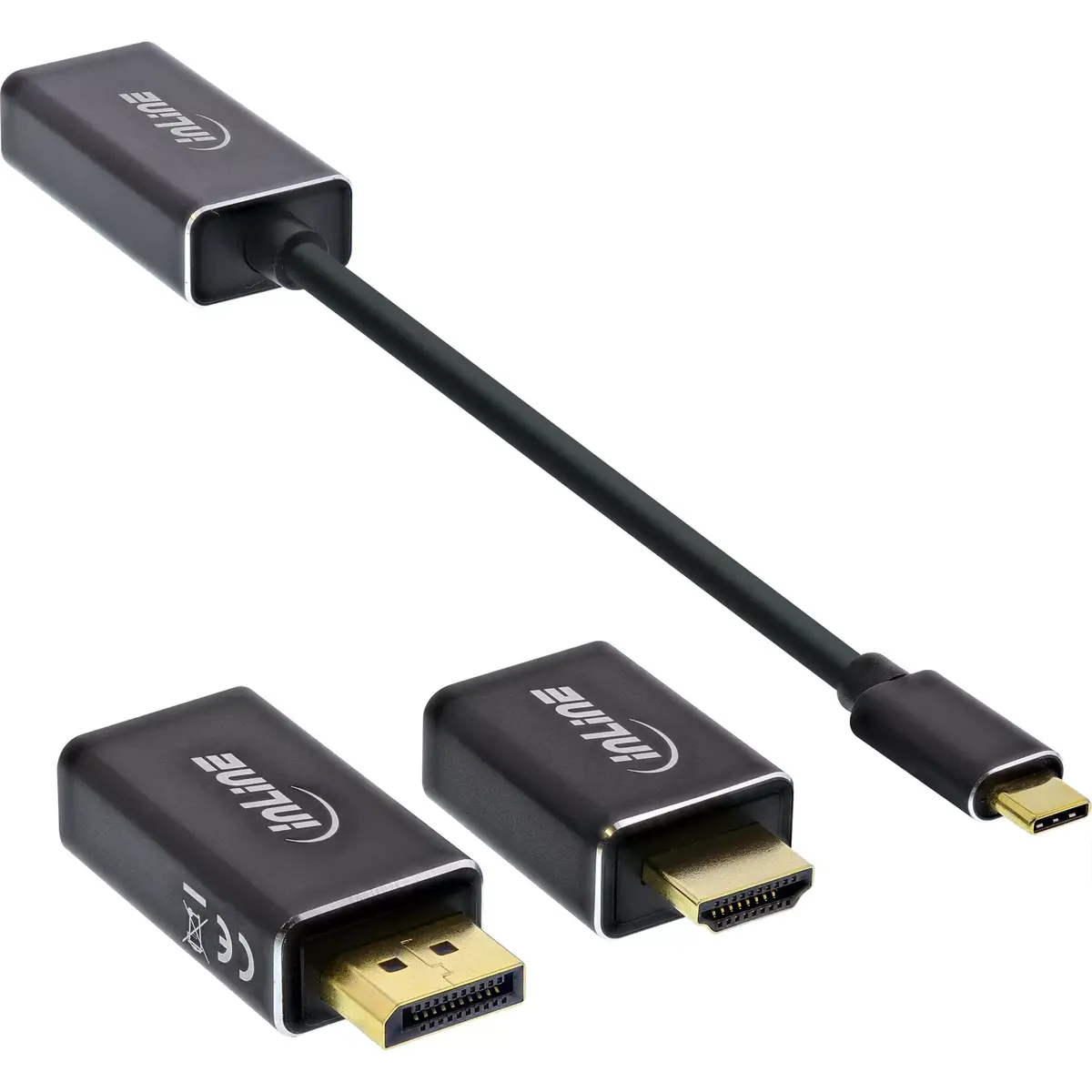 USB Display Converter Set InLine 64109B Photo 2