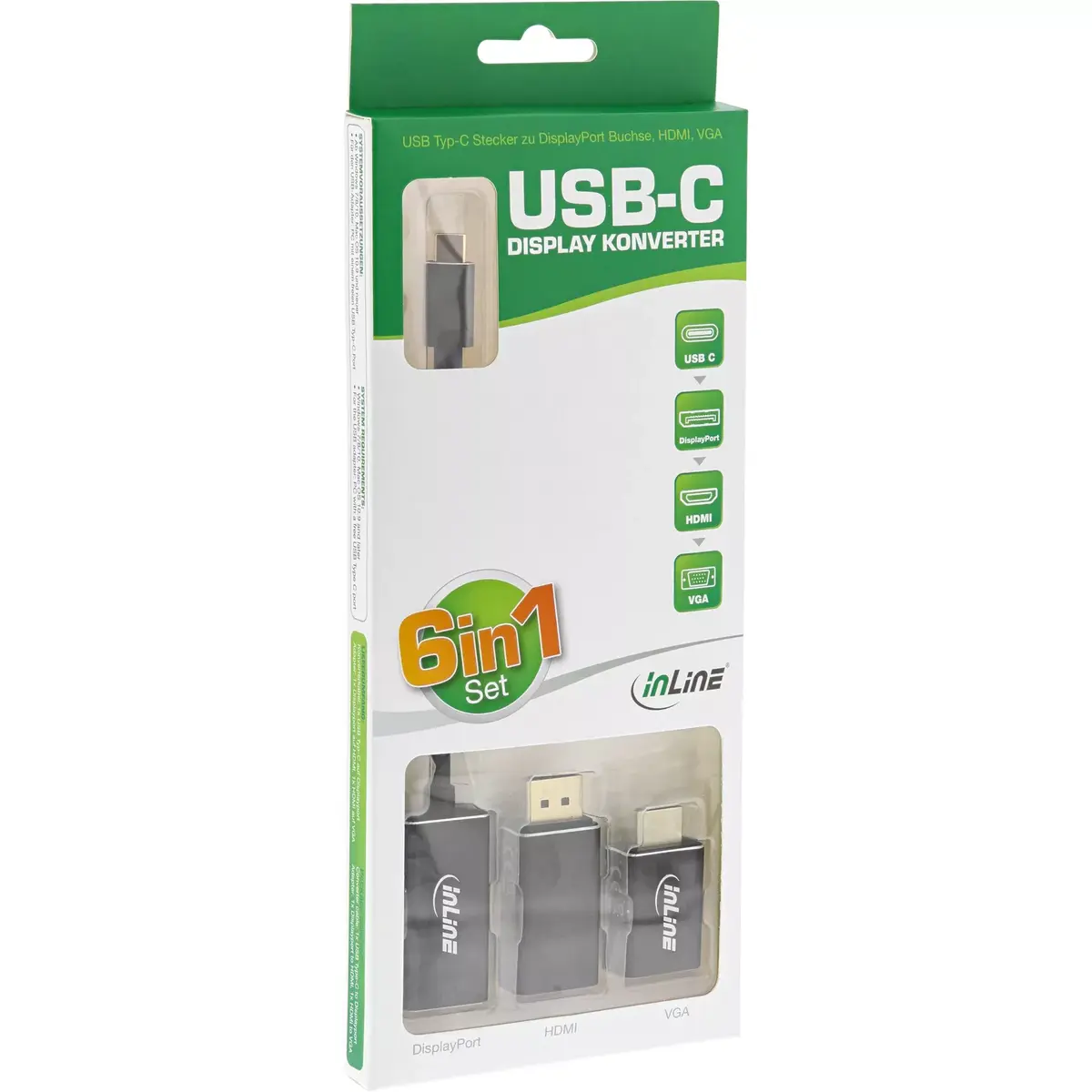 USB Display Converter Set InLine 64109B Photo 4