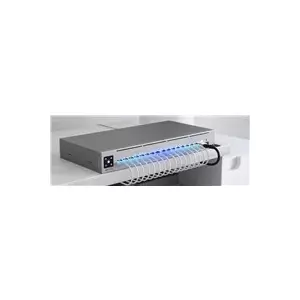 Коммутатор L3 UBIQUITI Pro Max 16 — 16x 2.5G RJ-45, 2x SFP+, 84 Гбит/с, 1U, безвентиляторный, серый