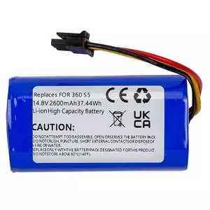 Battery for 360 Robot S5 14.8V 2.6Ah Li-ion by extra digital