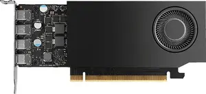 Видеокарта NVIDIA RTX A400 4ГБ GDDR6 PCIe 4.0 x8