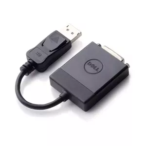 DisplayPort to VGA adapter Dell 0KKMYD — passive video adapter, supports up to 1920x1080