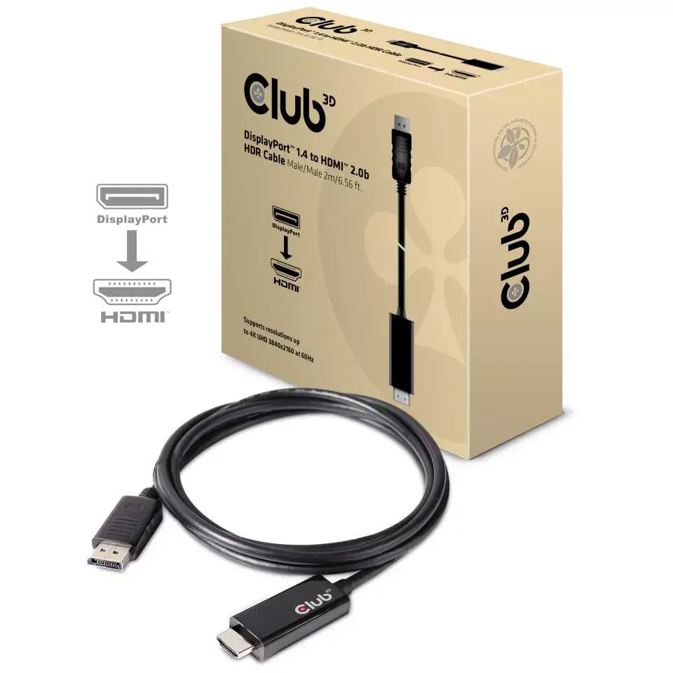 Кабель DisplayPort на HDMI CAC-1082 Photo 2