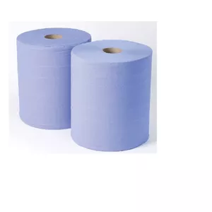 Paper roll Abena 400-10260 2-ply 360 m × 36 cm, blue