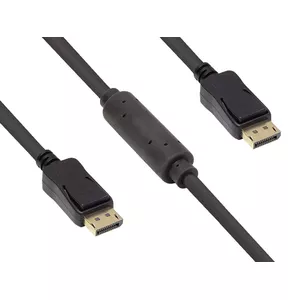 DisplayPort cable Alcasa 4810-150G 15 m Black