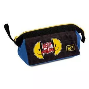 Пенал YES Smiley World PH-26-1 Компактный дизайн — небольшой органайзер для канцелярии