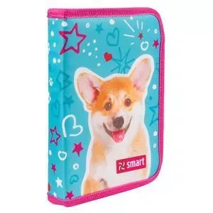 Жесткий пенал Smart HP-04 Corgi с двумя отделениями