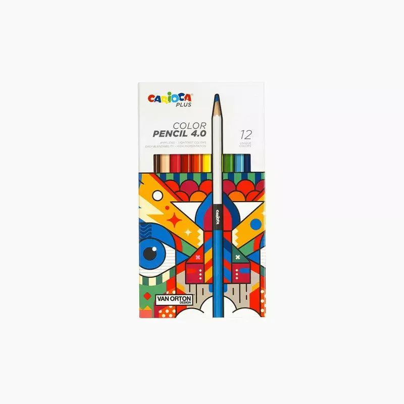 Цветные карандаши Carioca Plus 4.0 12 шт Photo 2