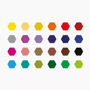 Colored pencils Carioca Plus 4.0 — 24 pcs, 4.0 mm core