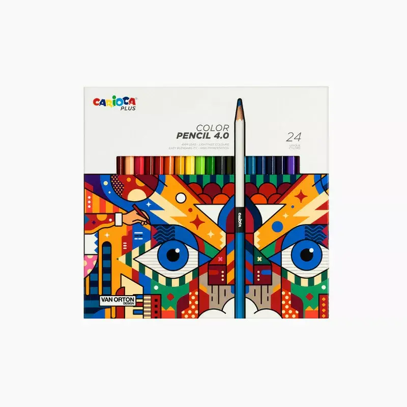 Цветные карандаши Carioca Plus 4.0 — 24 шт. Photo 2