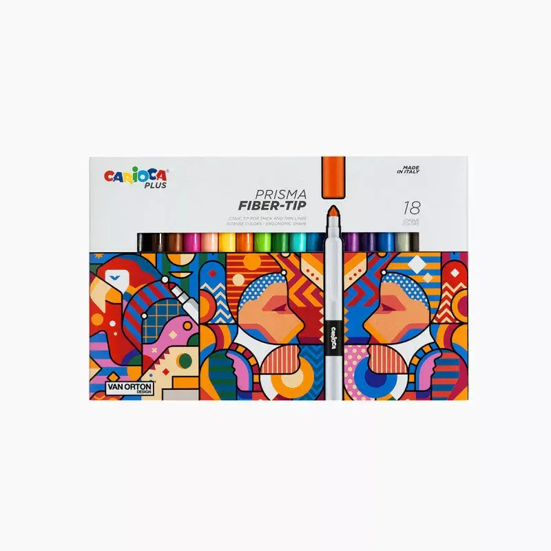 Фломастеры Carioca Plus 18 цветов 200-15313 Photo 2