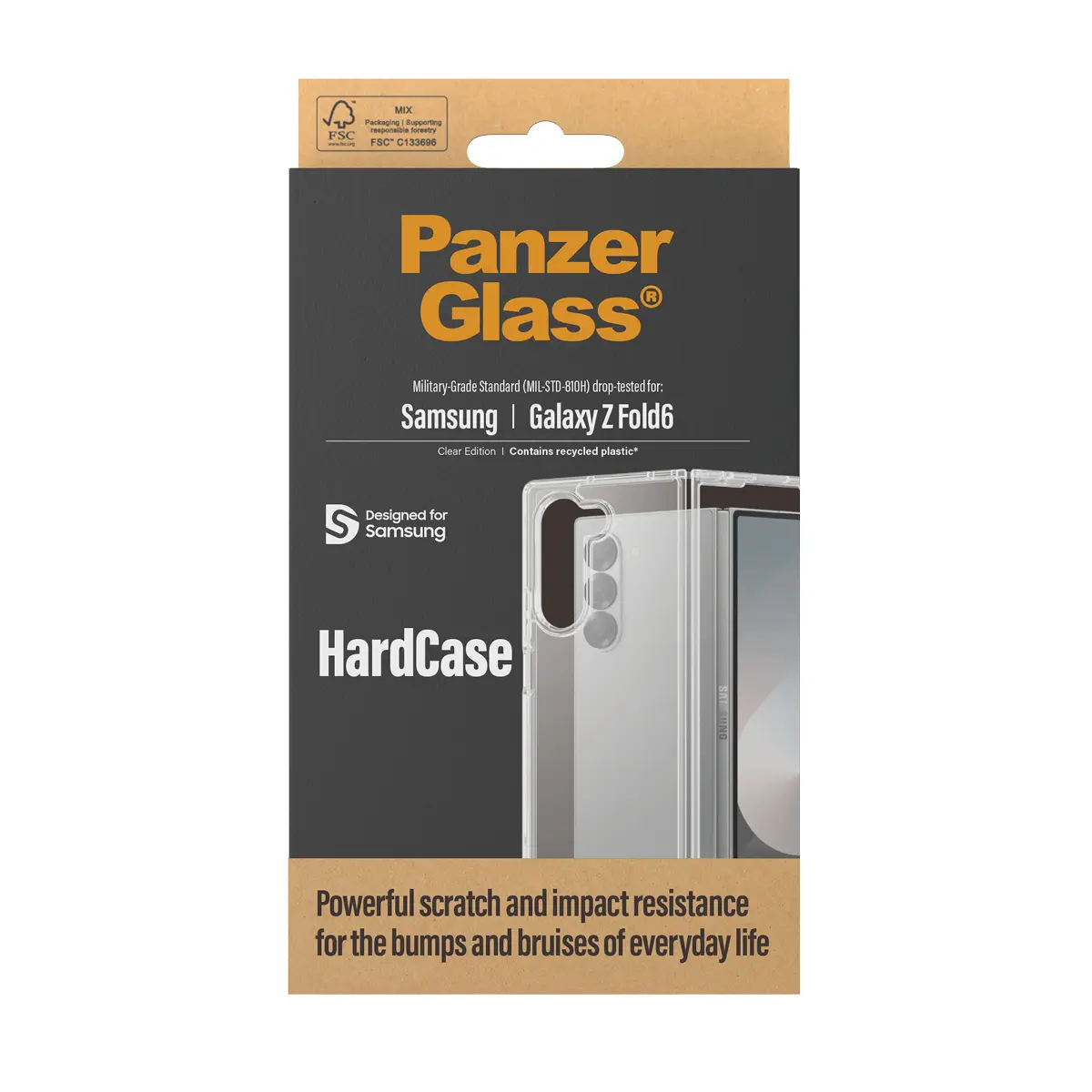 PanzerGlass HardCase Transparent for Samsung Galaxy Z Fold6 Photo 3