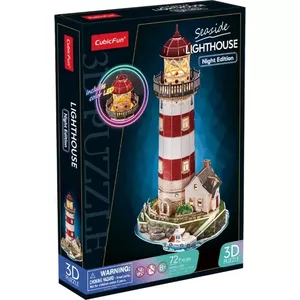 3D пазл Cubicfun 306-L540H, 72 элемента, Фонари (ночная версия)