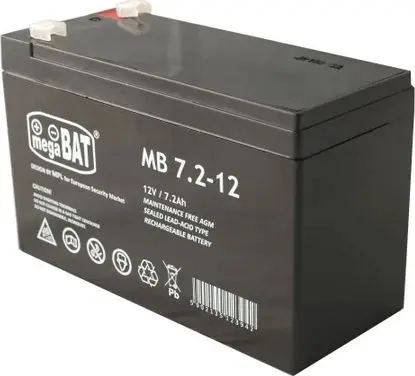 Noslēgts akumulators megaBAT MB 7.2-12 12V 7Ah Photo 5