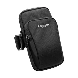 Rokassiksna Spigen Dynamic Shield AMP04617 — melna, ar regulējamu piegulumu