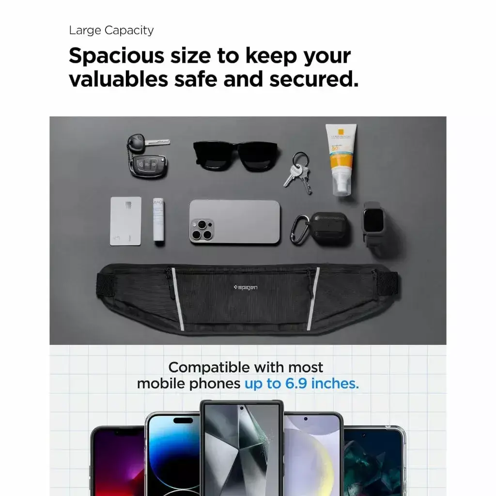 Spigen A710 Dynamic Shield поясная беговая сумка Photo 2