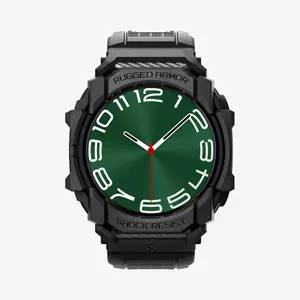Band Spigen Rugged Armor Pro Galaxy Watch Ultra 47mm Case Matte Black