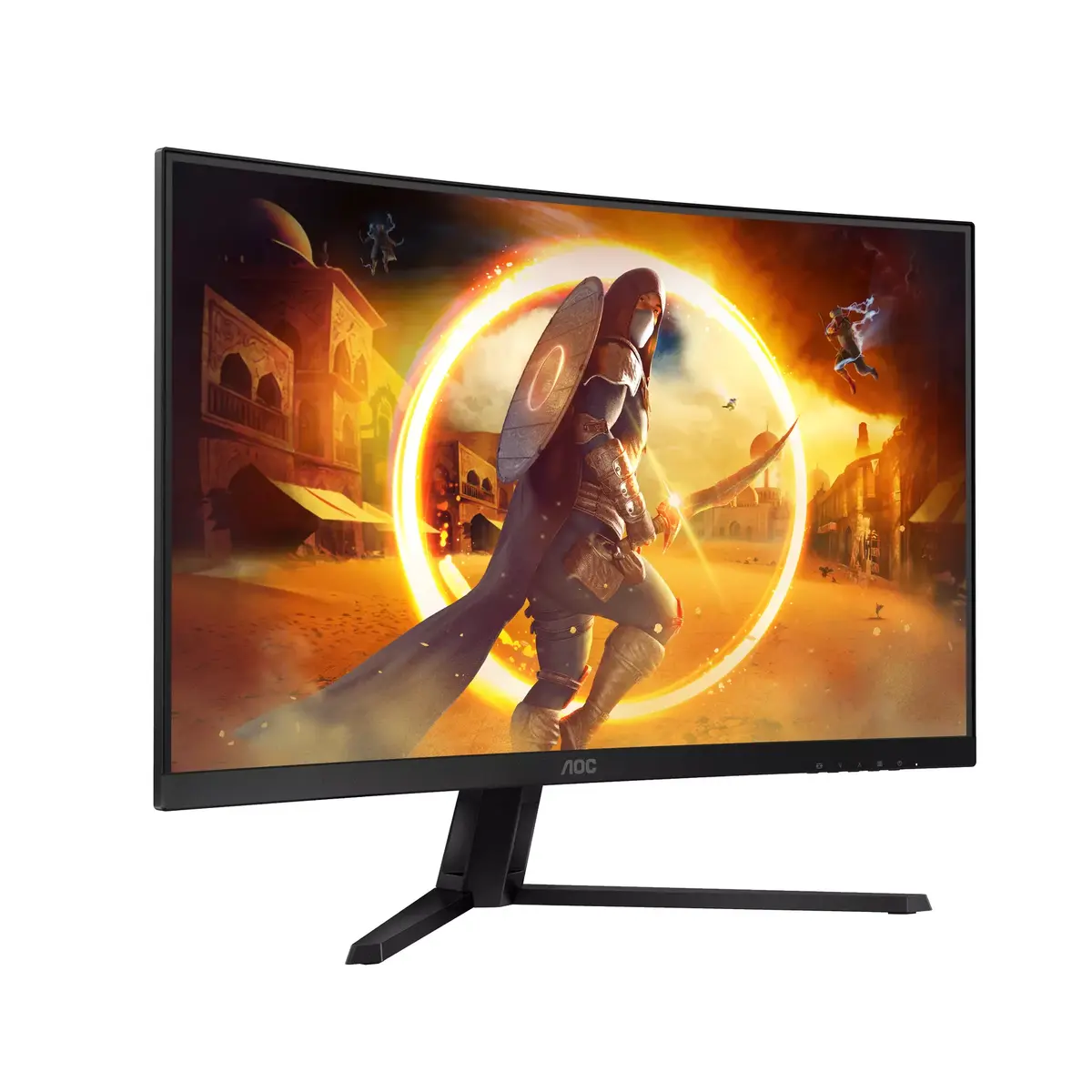 AOC CQ32G4VE 32" izliekts QHD spēļu monitors Photo 3