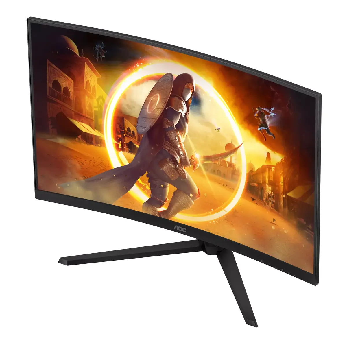 AOC CQ32G4VE 32" izliekts QHD spēļu monitors Photo 7