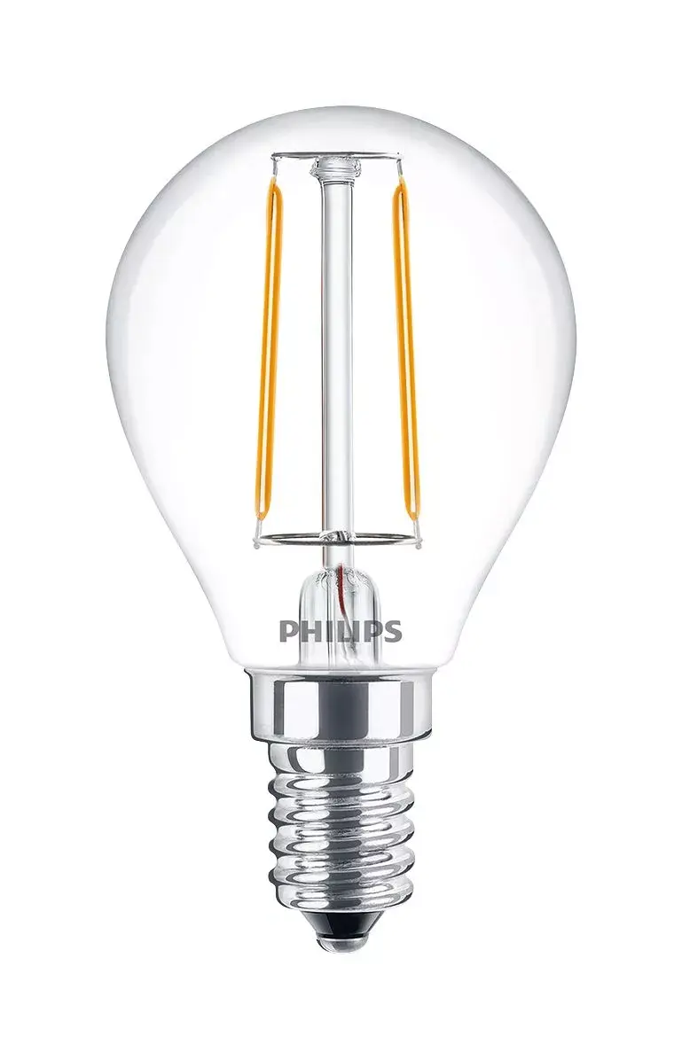 Philips LED Classic P45 Candle Filament Bulb E14 Photo 2