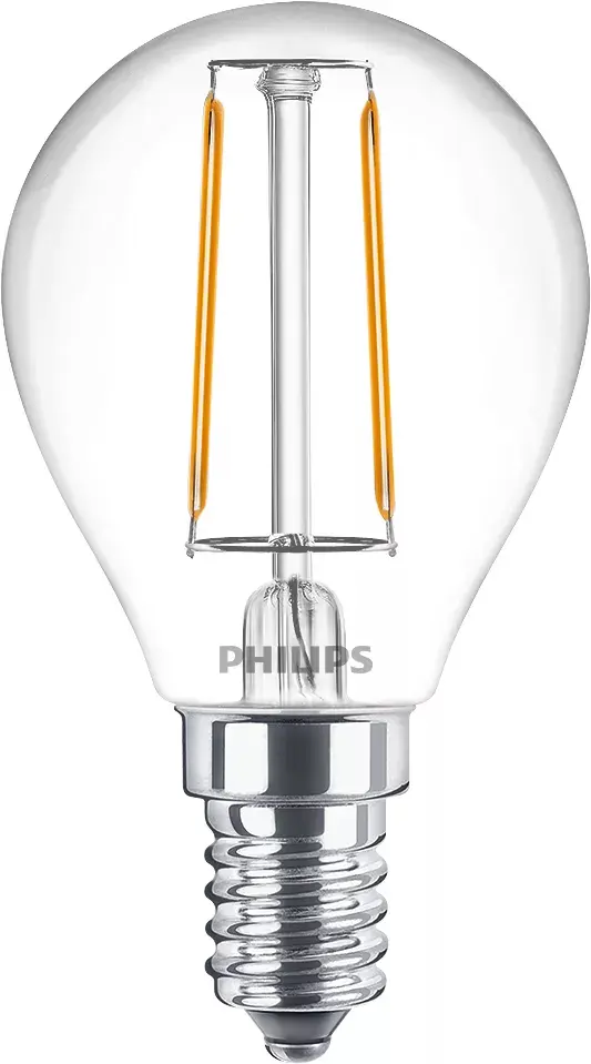 Philips Filament Candle Clear P45 E14