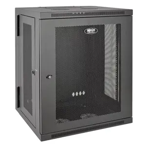 Wall-mount Rack Enclosure Eaton SRW15US — 15U low-profile switch-depth, hinged back, 102.1 kg capacity
