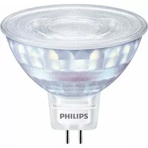 Spot spuldze Philips MR16 GU5.3 7W (ekv. 50W), 621 lm, 2200K silti balta, 36° stars, CRI 80, 15000 h