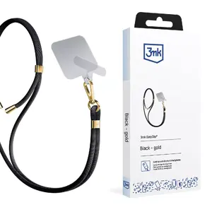 3MK EasyClip strap Mobile phone Nylon Zinc Black Gold