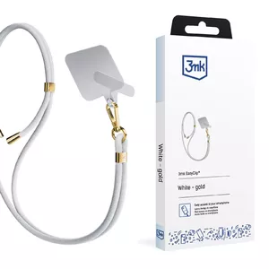 3MK EasyClip strap Mobile phone Nylon Zinc Gold White