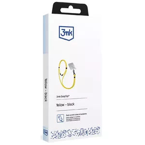 3MK EasyClip siksna mobilajam telefonam Neilons Cinks Melns Dzeltens