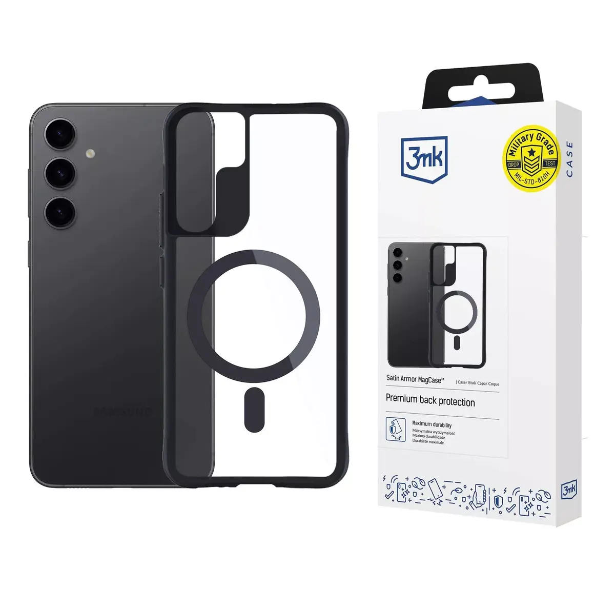 3MK Satin Armor MagCase mobilā telefona vāciņš Photo 5