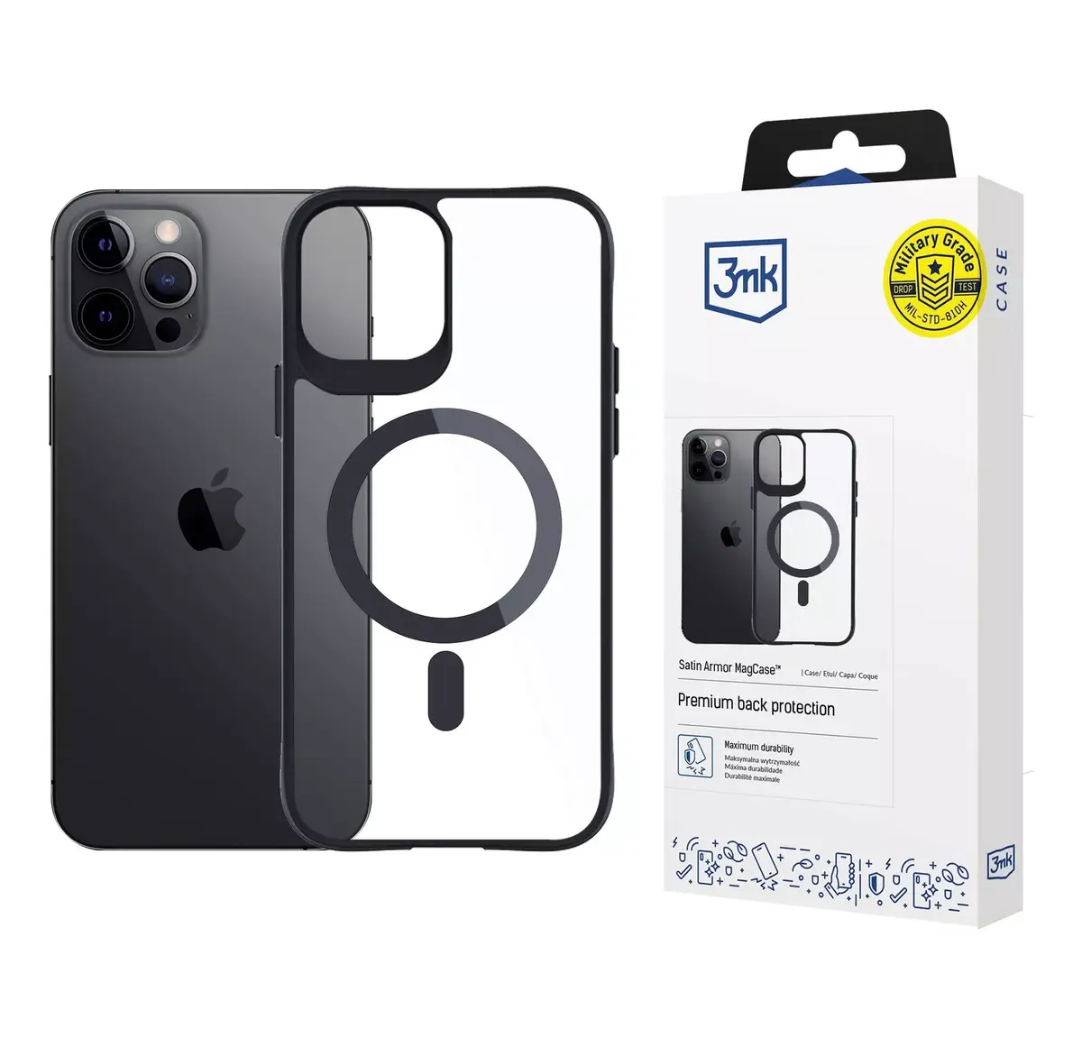 3MK Satin Armor MagCase mobilā telefona vāks Photo 4