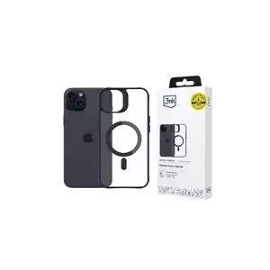 Protective case 3MK Satin Armor MagCase for Apple iPhone 15 — slim, shockproof