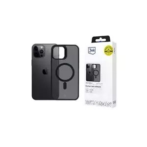 Защитный чехол 3MK Smoke MagCase для iPhone 12 Pro Max 6,7" совместим с MagSafe