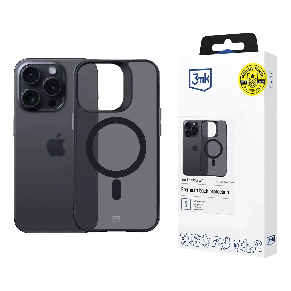 Vāks 3MK Smoke MagCase iPhone 14 Pro Max Photo 4