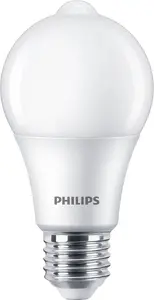 Philips LED Bulb 60W Equivalent A60 E27 8W 806 lm Warm White 2700K