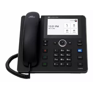 IP Phone AudioCodes Teams C455HD PoE GbE Black with BT and Wi-Fi