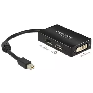 Kabelis DeLOCK 0.16m DisplayPort HDMI DVI Mini DisplayPort