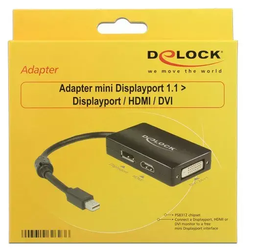 Kabelis DeLOCK 0.16m DisplayPort HDMI DVI Photo 2