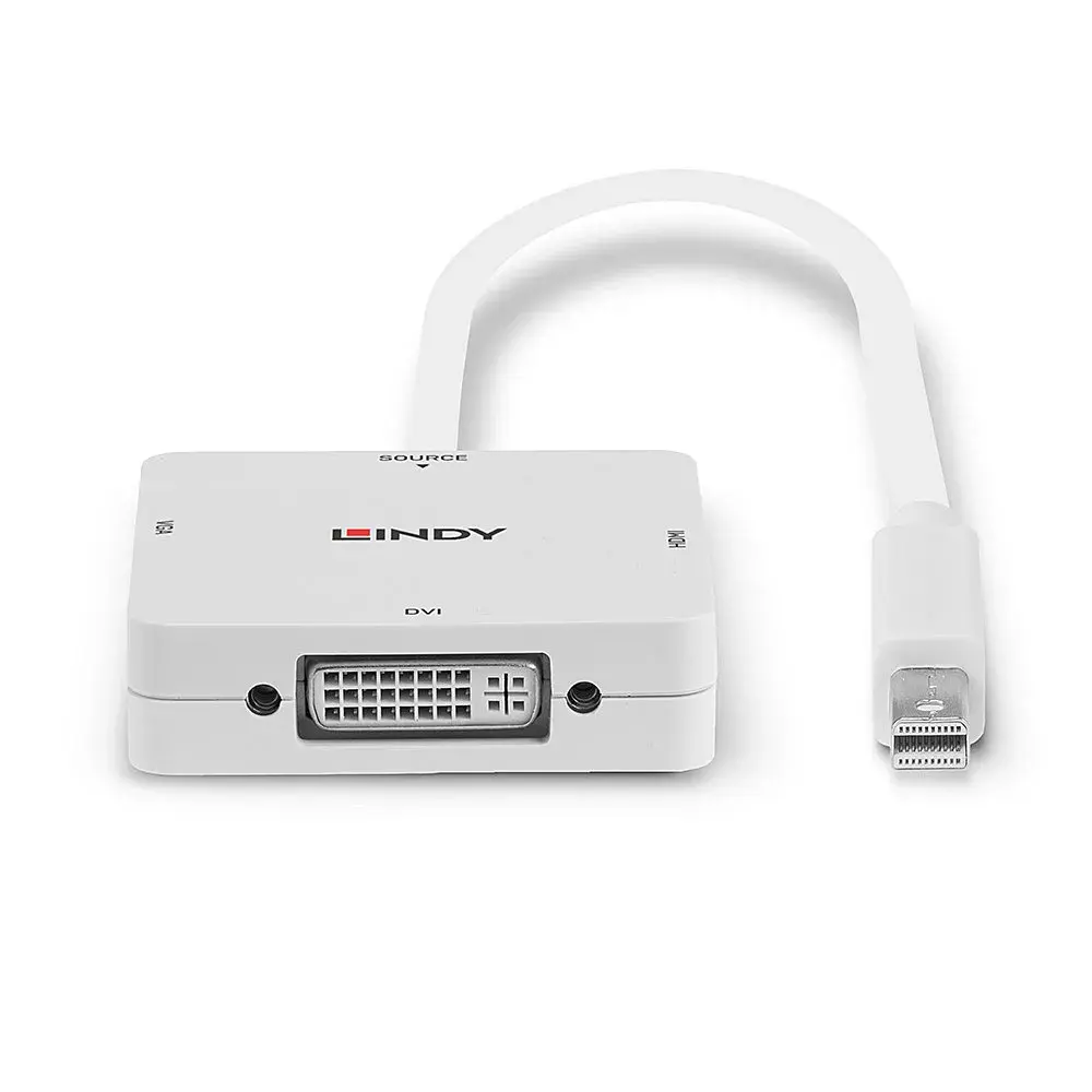 Konvertors Mini DisplayPort 1.2 uz HDMI 1.4 DVI VGA Photo 4