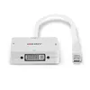Konvertors Mini DisplayPort 1.2 uz HDMI 1.4 DVI VGA Photo 4
