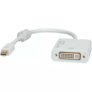 Адаптер видео кабеля ROLINE 12.03.3137 Mini DisplayPort на DVI-D 0.1м