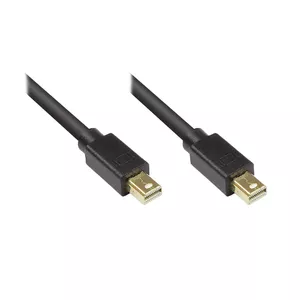 DisplayPort cable Alcasa 4830-050S Mini DisplayPort 5m Black