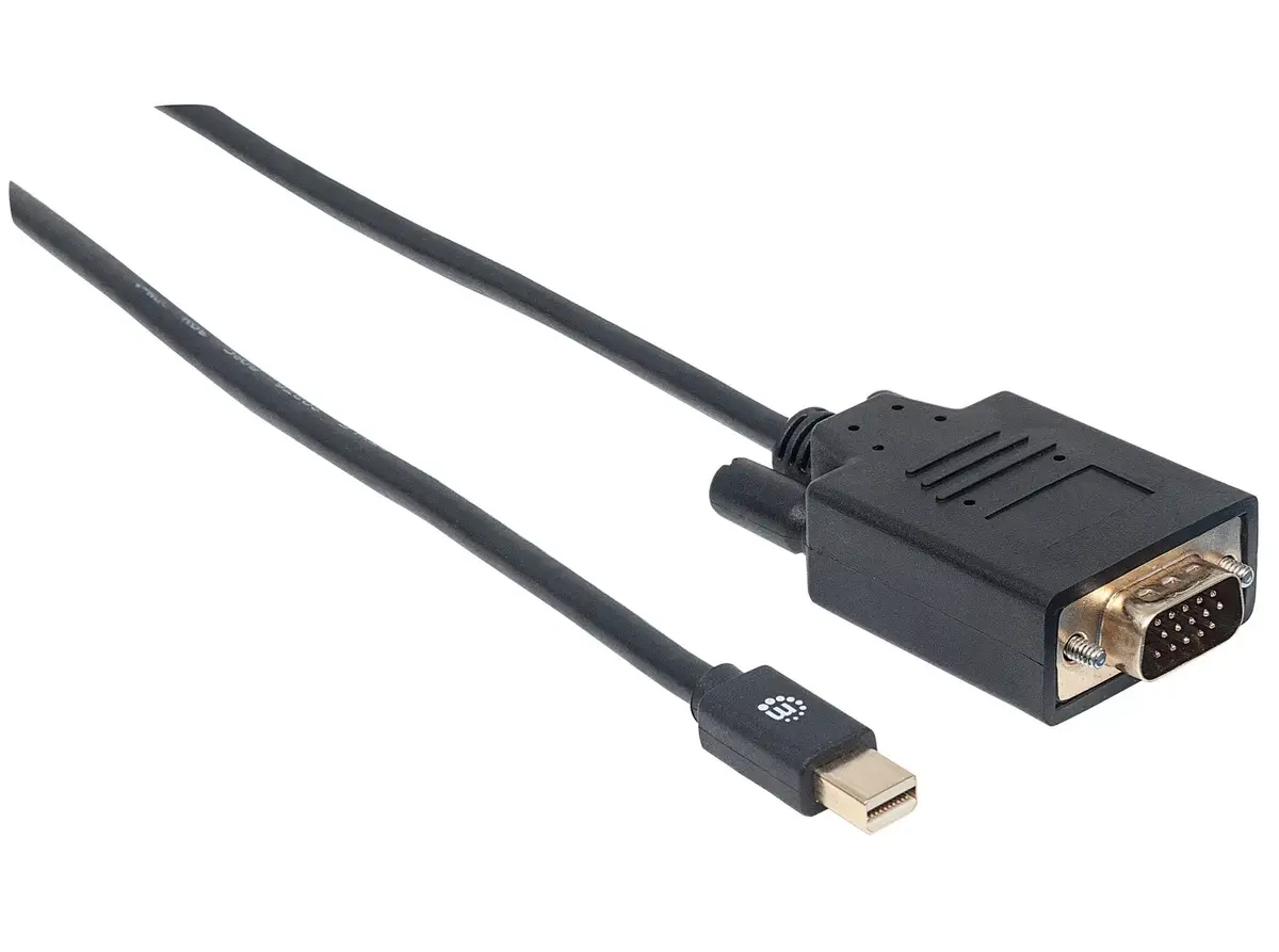 Mini DisplayPort to VGA Cable Manhattan 152167 Photo 2