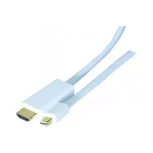Video Cable Adapter Hypertec 128061-HY 2m HDMI Type A Mini DisplayPort White