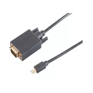 shiverpeaks BS10-54045 video kabeļu aksesuārs 3 m VGA (D-Sub) Mini DisplayPort Melns