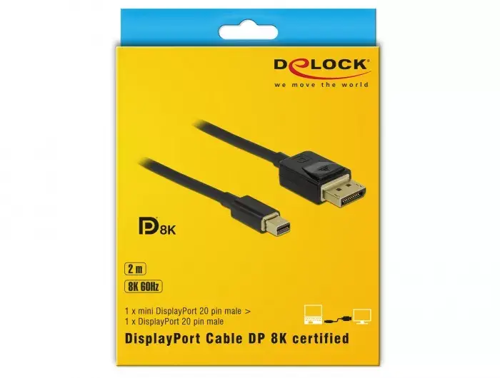 DisplayPort kabelis DeLOCK 84928 Photo 3