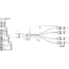 SAS Cable InLine Mini SAS SFF8087 Photo 2
