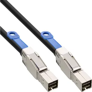 InLine external Mini SAS HD Cable SFF-8644 to SFF-8644 12Gb/s 0.5m