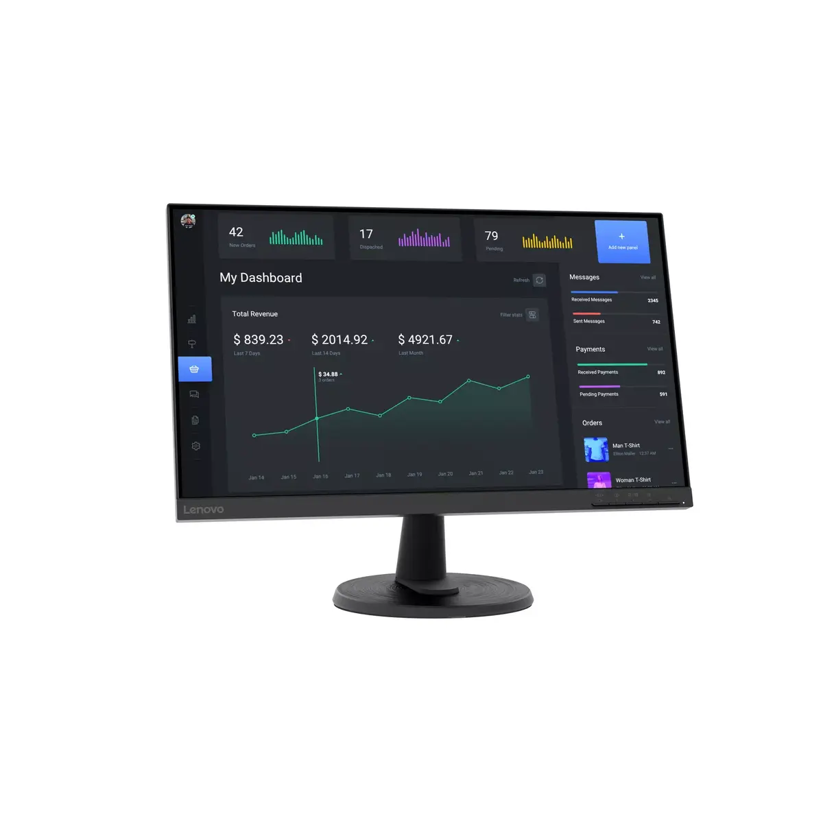 Монитор Lenovo C24-40 Photo 4